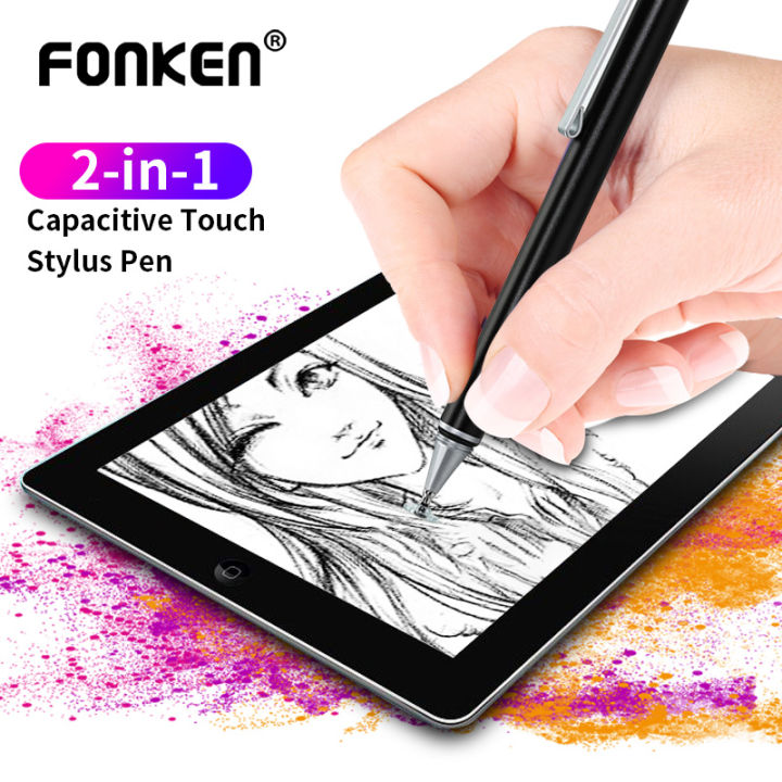 Fonken in Stylus pen Universal Clip Capacitive Pencil Touch - Main Image
