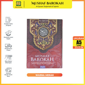 Al Quran Barokah Transliterasi Terjemah Per Kata A5 Alquran Tajwid Kode Al Quran Latin Terjemahan
