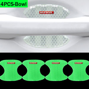 Đèn ban đêm Phản Quang cửa xe Xử Lý Cửa Bát Dày PVC Băng bảo vệ Chịu Mài Mòn chống xước Huỳnh Quang Chống Va Chạm Dải Phù Hợp Cho Haval H2 H6 H7 H9 Jolion Dargo