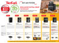 Tefal Easy Fry & Grill Precision 4.2L Healthy Air Fryer (1400W) EY5058 – 8 Programmes, Crisp, Fast Cooking, Grill, Reheat, Roast. 