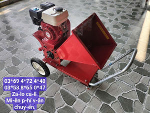 Máy băm cành cây động cơ xă.ng tại Đăk Lăk