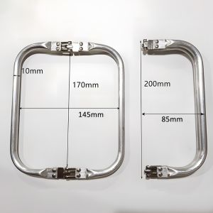 Frame Behel Dompet Tas Handle 20/28cm Clutch Tas Dompet Tubular Frame