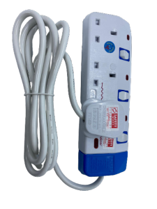 UnihomSG [ReadyStock] 3/4 Way Electrical Extension Socket Plug Surge Protector [SINGAPORE SAFETY MARKED] 2 meter cord