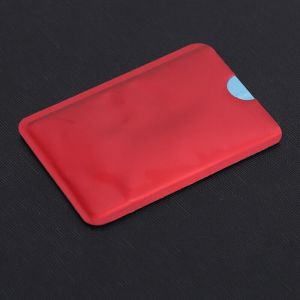 SHUSHABA 10 Pcs Read proof Contactless Anti-Theft RFID Card Aluminum Foil Card ID Card Protector Blocker Anti Scan RFID Blocking Sleeve For Credit Card Passport Anti-Scan Card Sleeve