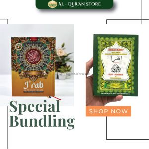 PROMO Alquran Irab Nahwu Shorof A5 Terjemah Perkata Tajwid Warna Dan Iqra Juz Amma Kecil Cd