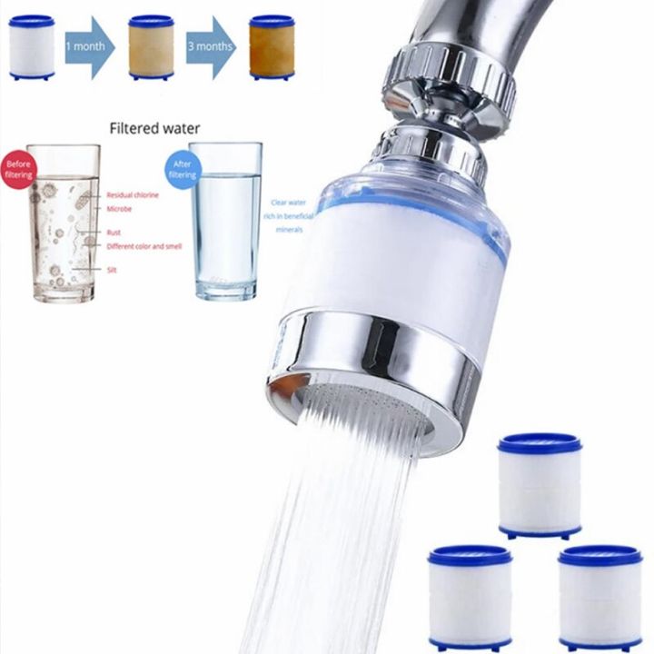 New Faucet Water Filter Remove Chlorine Heavy Metals Filtered Showers