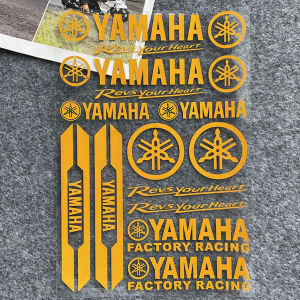 Thích hợp cho Đề can trang trí xe máy sửa đổi YAMAHA không thấm nước Miếng Dán Phản chiếu cá tính sáng tạo