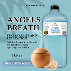 ANGELS BREATH Humidifier Scent 1L Water Based Essential Oil