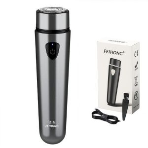 LUMIYA mini Máy cạo râu điện Di động Có thể sạc lại Dao cạo tóc Thiết kế túi Hoàn toàn tự động Máy cắt râu Du lịch cho nam giới