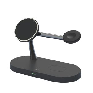 Wireless Charger Stand  30W Fast   for iPhone 17 16 15 14 13 12 Pro Max Apple Watch Airpods Induction Fast Charging Station