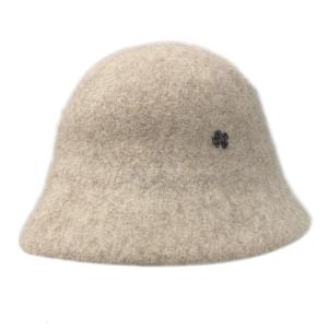 Solid Color Wool Cloche Hat Basin Hat Four-leaf Clover Fisherman Cap Winter Bucket Cap Autumn Winter Gift for Girlfriend