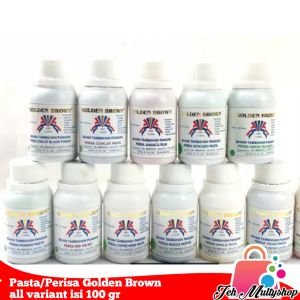 Pasta / Perisa Golden Brown all variant isi 100 gram