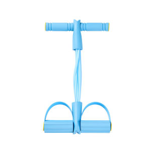 2026 Hot Sale [ Shipped from China ] Pedal resistance trainer with four thickened tubes for slimming the belly sit-up machine for women fitness yoga equipment home exercise rope B3