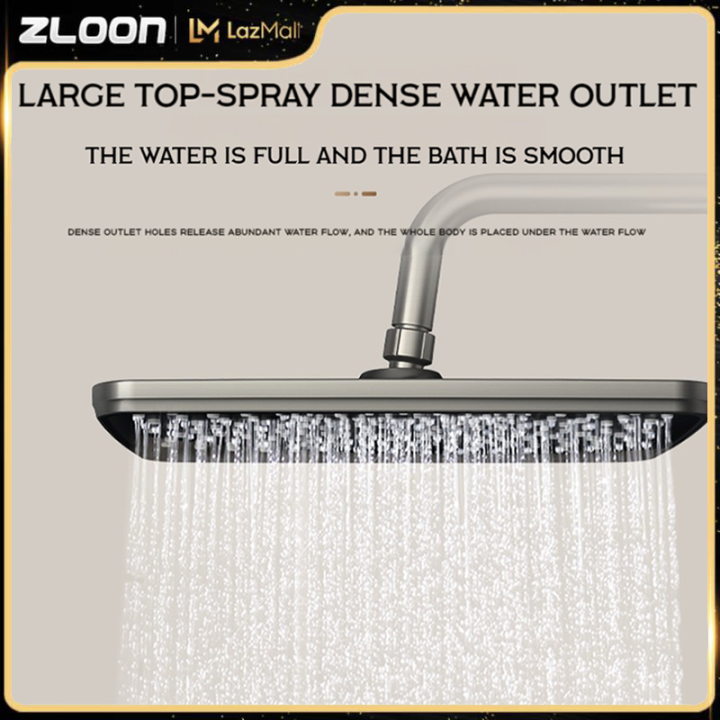 Bathroom Top Shower Head 10 Inch Rain Shower Head Adjustable High