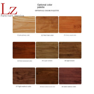 LZ-[Color Size Can Be Customized] Solid Wood Dining Table Solid Wood Desk Solid Wood Writing Table Solid Wood Desk Study Table Conference Table