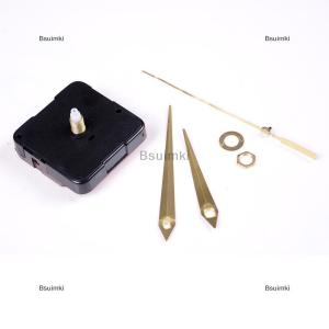 [COD] Bsuimki Long Hand Quartz Clock Movement Mechanism DIY Kit Battery Powered Hand Tool Set