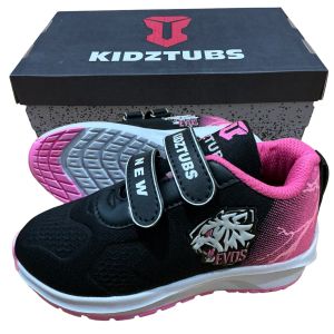 Sepatu Sekolah Anak Laki Laki Warna Hitam karakter ALTER EGO EVOS GAMING Perekat Usia PAUD TK SD SMP-KIDZTUBS2048