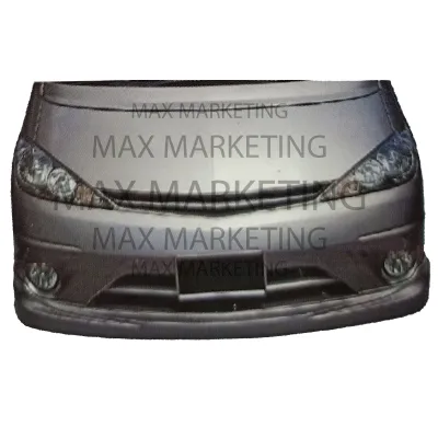 B0946 TOYOTA ESTIMA FRONT SKIRT FOR BUMPER FIBER AND BUMPER MODIFY (NO FOR ORI BUMPER)
