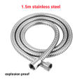 Flexible Hose Bathroom Toilet Stainless Steel Flexible Hose Handheld Shower Hose 1.5M/2M. 