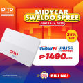 DITO Home WiFi Kit w/ 30 Days UNLI 5G Data. 