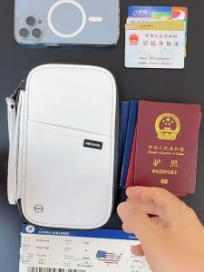 Passport Holder Travel Wallet Waterproof Tas Travel Passport Document Organizer Men Women Travel Accessories