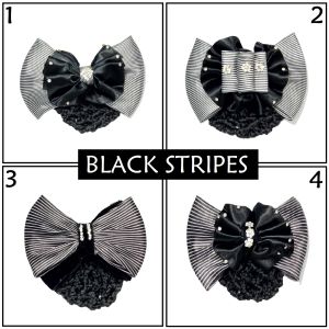 F4 Jepit Rambut Hairnet Pita Cepol Harnet Sanggul Jepit Rambut Otomatis Bowknot Hairnet Clip AB21