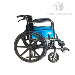 ♿ Xe lăn tay có bô Lucass V8 NEW bánh mâm có thắng tay hỗ trợ người đẩy tải trọng 100kg BH chính hãng 12 tháng