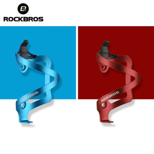 ROCKBROS Bicycle Bottle Cage Lightweight Alloy Water Bottle Holder Mountain Bike Cycling Water Cup Cages Bicycle Accessories