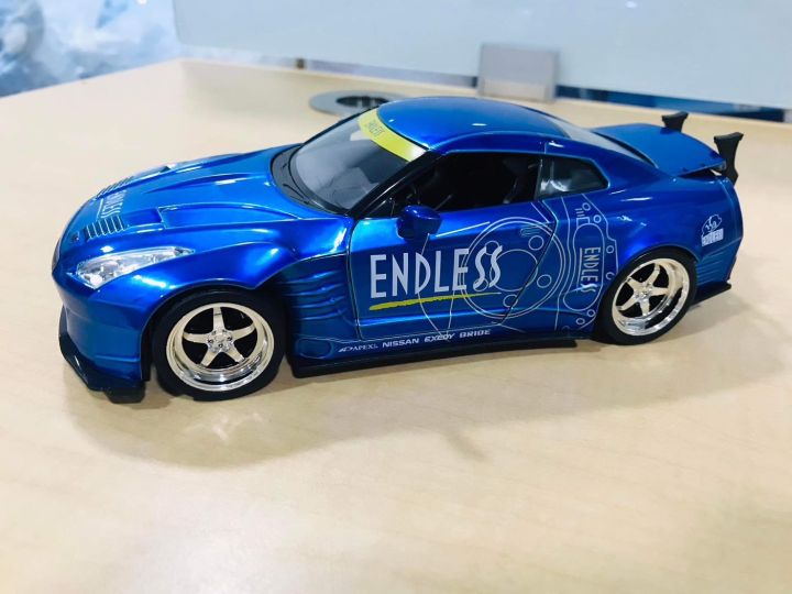 Jada JDM Tuners 2009 Nissan GT-R (R35) Ben Sopra 1:24 Diecast #98647 ...