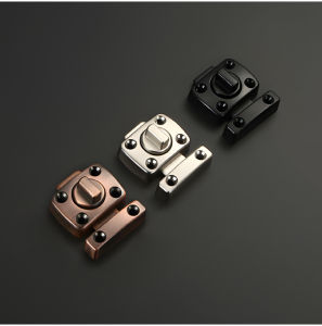 180 Degree Rotary Bolt Door Deadbolt Lock Home Security Small Large Door Lock Toilet Lock Slide Lock Kunci Pintu