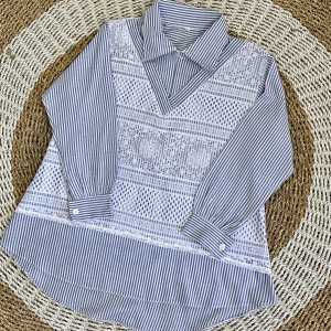 FRR - ARSYLA MALIKA BLOUSE // KEMEJA WANITA BRUKAT LENGAN PANJANG KATUN SALUR // BLOUSE KEKINIAN ELEGAN // BLOUSE VIRAL