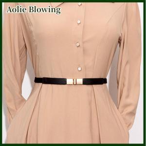 Aolie Leather Waistband for Women Dress Shirt Girdle Decoration Accessories Waist Seal Elastic Buckle Fashion All-match Thin Belt