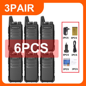 HT MERODITH 12unit T20 UHF 400-470MHZ Walky Talky 16 Channel Walkie Talkie Army green/Black Dapat terhubung ke wln kd C1 Black Adaptor