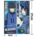 6 styles Japan Anime Blue Lock  bookmark Bachira Meguru Isagi Yoichi Chigiri Hyouma Nagi Seishirou Itoshi Rin Mikage Reo Plastic Cards for Gift and collection. 