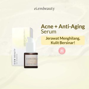EIEM BEAUTY Hydrating Booster Serum | Acne + Anti Aging Serum | Brightening Serum 20ml