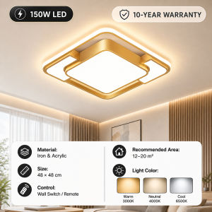 Ceiling Light 3 Color Ceiling Lamp Nordic Corridor Light Led Chandelier for Living Room /Bedroom[Fast Shipping]