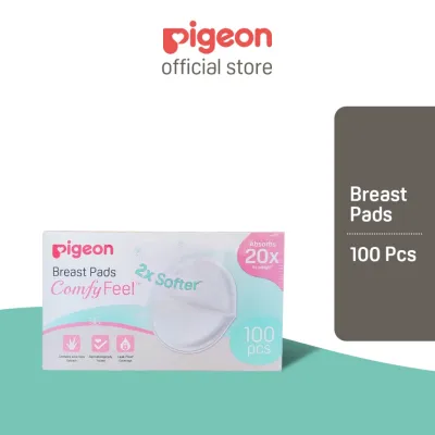 [READY STOCK-hot sale]PIGEON ComfyFeel Breast Pads (12s / 60s / 100s)