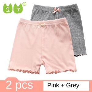 27KIDS 4 ชิ้น กางเกงซับในเด็กหญิง SIZE 100-170(2-15 ปี) ผ้านิ่ม ระบายอากาศ ไม่อึดอัด สวมใส่สบาย