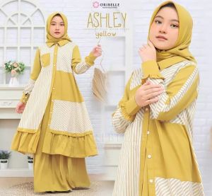 PROMO TERMURAH COD - SETELAN ANAK PEREMPUAN TANGGUNG KEKINIAN / DELISHA KIDS BAHAN MOSCREPE / GAMIS ANAK PEREMPUAN UMUR 4 5 6 7 8 9 10 11 12 TAHUN / BAJU SETELAN ANAK PEREMPUAN / GAMIS SET ANAK TERCANTIK TOP 2022 TAHUN/ASHLEY KIDS/SETELAN ANAK MUSLIM