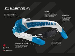 อุปกรณ์ฝึกซ้อมว่ายน้ำ Powerbreather รุ่น Wave Edition