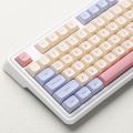 【Keycap Only】Marshmallow keycaps Cotton Candy keycap 132 Keys XDA Profile PBT Dye Subbed Keycaps For Cherry MX Switch Mechanical Keyboard RK61/Anne Pro 2/GK61. 