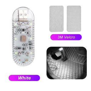 KEBIDU Mini Car Sensor Touch Light LED Auto Interior Atmosphere Lamp Wireless USB Rechargeable Reading Light for Car Ceiling Door
