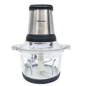 Máy xay thịt đa năng Mitomo MT450 cối thủy tinh - HÀNG CHÍNH HÃNG