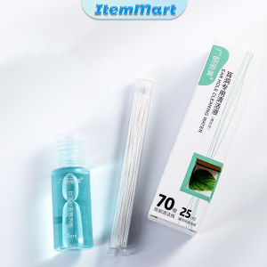 70 Pcs/set  Ear Hole Floss Earrings Hole Cleaner Disposable Piercing Aftercare Cleaner Earrings Piercing Cleaning Line