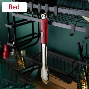 Durable Food Tong Slider Lock Steak BBQ Tongs 304 Stainless Steel Fried Fish Clip Tong Bread Clip Kitchen Utensils