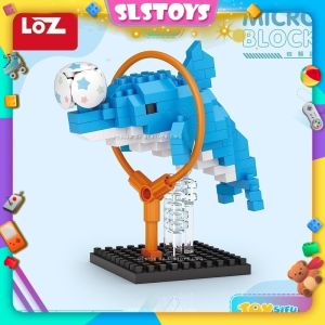 LOZ IDEAS Micro Block Cute Animal Pet Panda Bunny Rabbit Penguin Animal Gift Decoration Building Brick Toy Boy Girl 萌宠动物