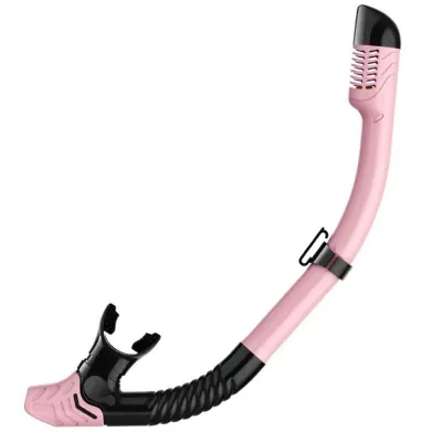 SKONHED Hoàn toàn khô Ống thở lặn Van khô trên cùng Silicone Ống thở khô lặn Thiết bị lặn với ống thở Clip phát hành nhanh Thiết bị dưới nước Lặn với ống thở