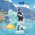 Mô hình Standee Genshin Impact Xiao nhân vật hệ Phong Kim Bằng Ngũ Hiển Tiên Nhân Phụ kiện trang trí để bàn góc học tập. 