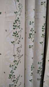 Gorden Blackout Blazer Daun mini rosmary lavende awan bunga merah amanda abu rantai biru uk 140 x 200 horden pintu jendela rumah minimalis Tebal