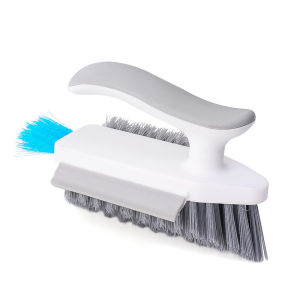 Multifunction 4 In 1 Gap Brush Floor Seam Brush Scraping Brush Integrated Bathroom Floor Brush Bathroom Corner Crevice Toilet Cleaning Brush